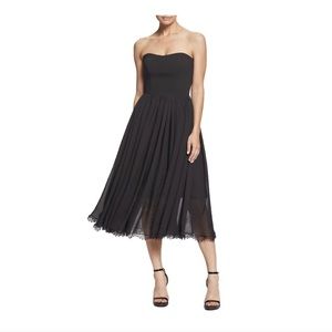 COPY - Dress the Population Black Willow chiffon …